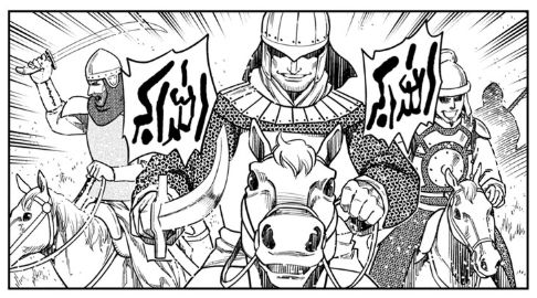 6月25日発売の「月刊アクション」8月号からは外伝Ⅱ『火を継ぐ者たち』(仮題)が連載スタートします。こちらは本編の後日譚で、ハンガリーを舞台にフス派傭兵を率いるイスクラやフニャディらの戦いを描きます。征服王メフメト2世も登場します♪ 