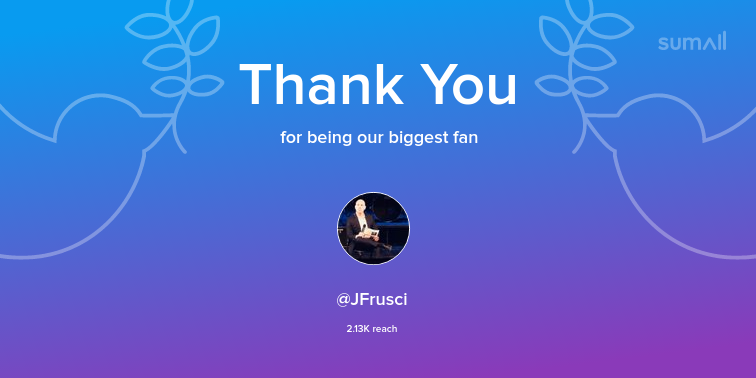 CSI_Veterans's tweet photo. Our biggest fans this week: JFrusci. Thank you! via https://t.co/pbKvShmeZz https://t.co/vYwrSCQswd