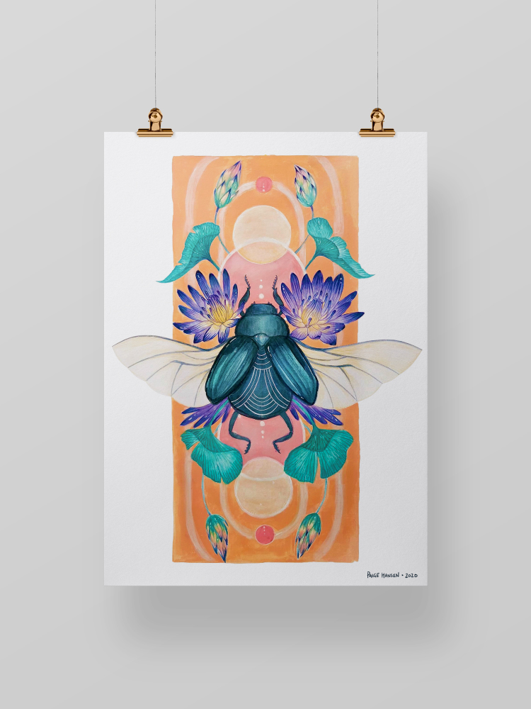 PaigeyHansen's tweet photo. Eclipse - watercolour &amp; acrylic
...
#art #illustration #painting #australianartist #watercolour #acrylic https://t.co/6G8gKw9RyK