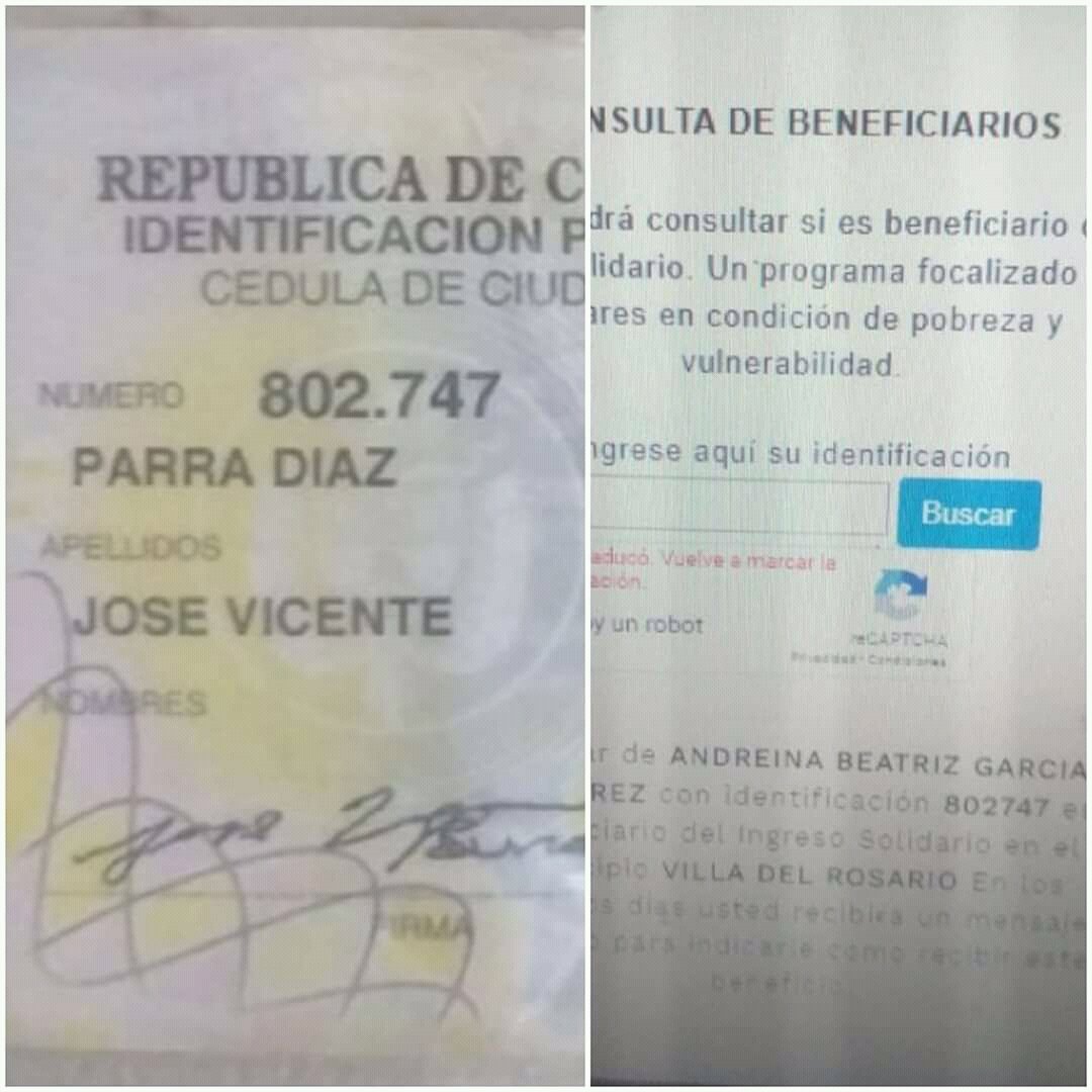 EsteMuchachote's tweet photo. #colombianos que vamos a hacer con éste hp gobierno de mierda de @IvanDuque ? Primero la negligencia con el #COVIDー19 y ahora el hp robo más gran y la corrupción con las entregas a familias necesitadas. Éste señor de la cédula ya murió y aparece cómo beneficiado. https://t.co/1XqSjY6ssU