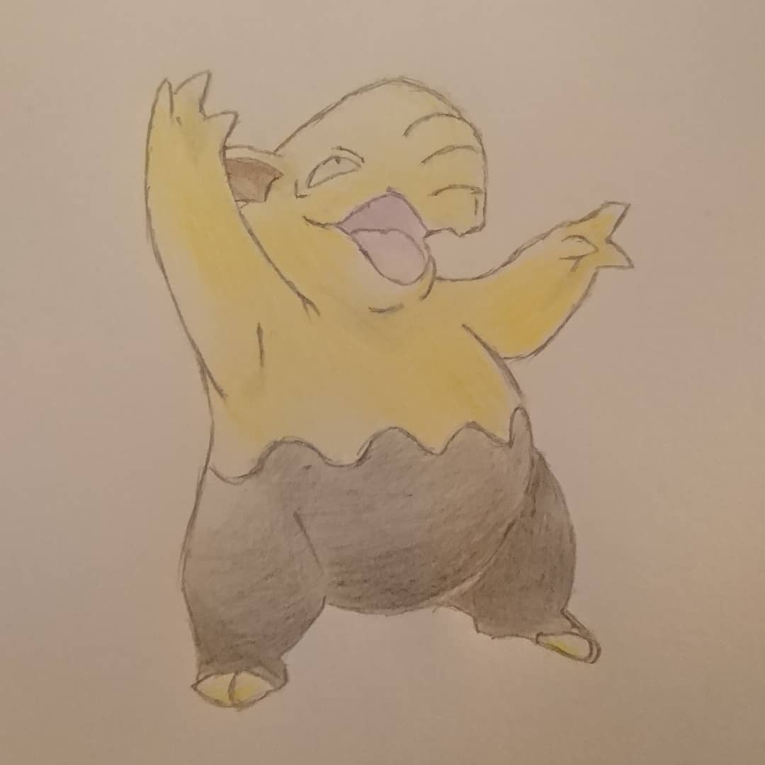 ポケモン描けるかな 積みゲー消化中 096 スリープ エジプトの壁画におるやつ 明日は 097 スリーパー ポケモン ポケモン描けるかな 一日一絵