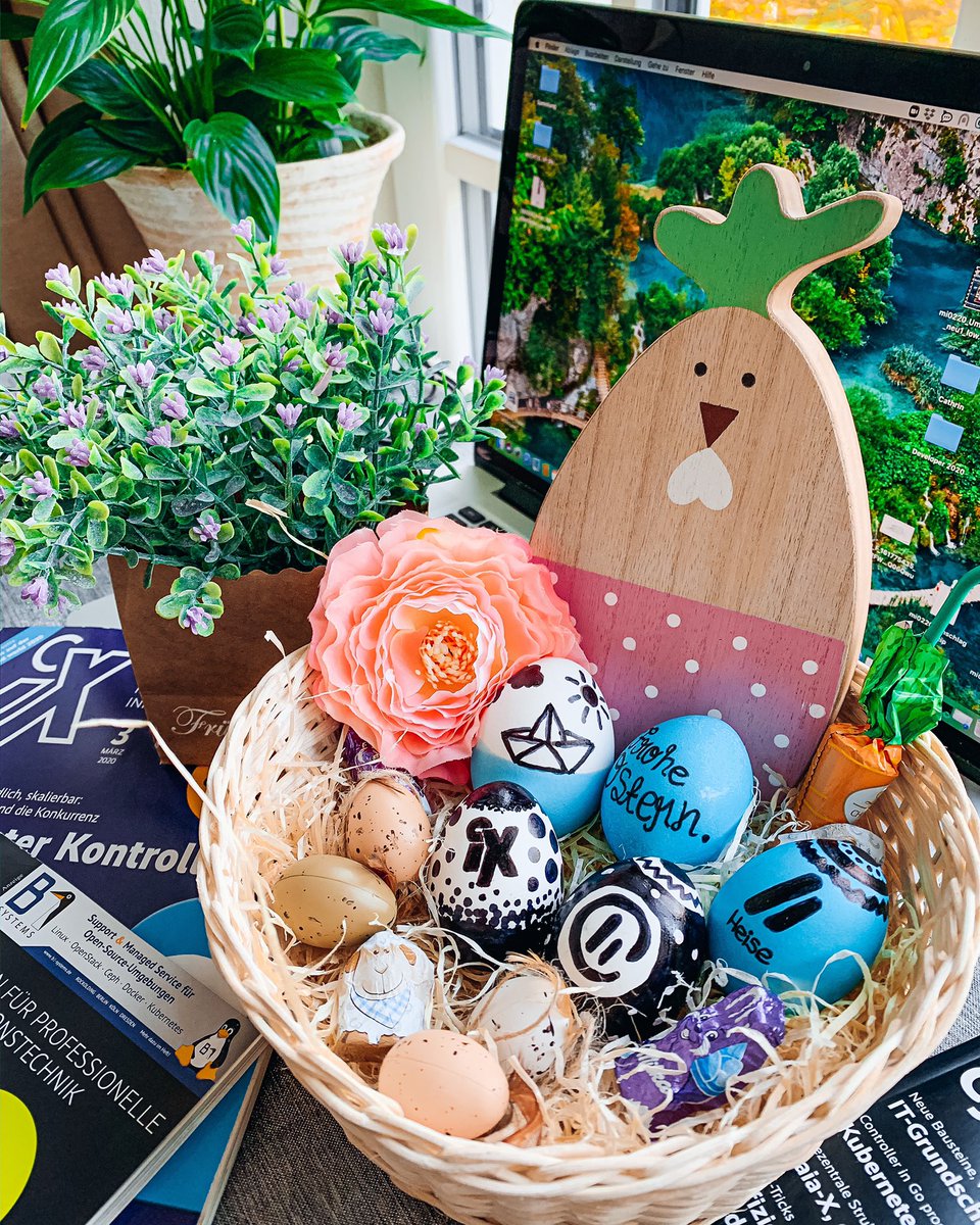 Heise Ostereier-Aktion 🐰 Gestaltet Eure Eier mit den Verlags-Motiven. Hier kommt mein Ergebnis ☀️🌷🐣
#easter
#challenge
#StayAtHome