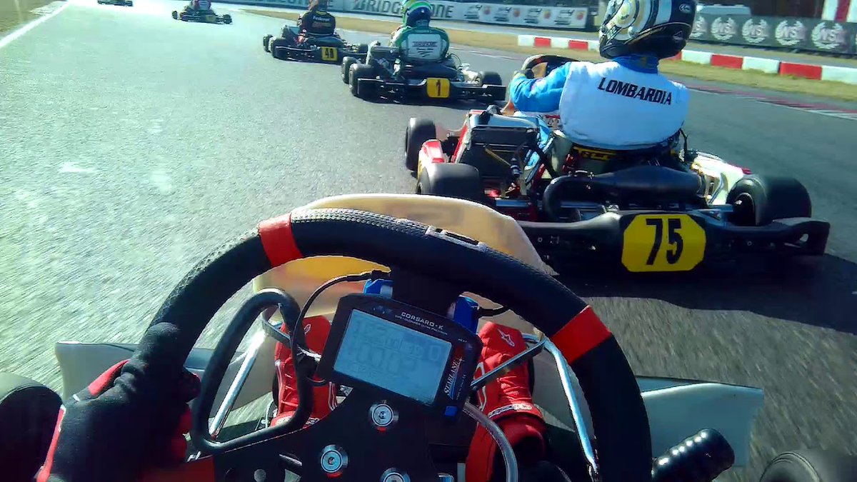 Suivez le regard de Matteo Vigano lors d’une manche KZ2 à Lonato dlvr.it/RTRyFt