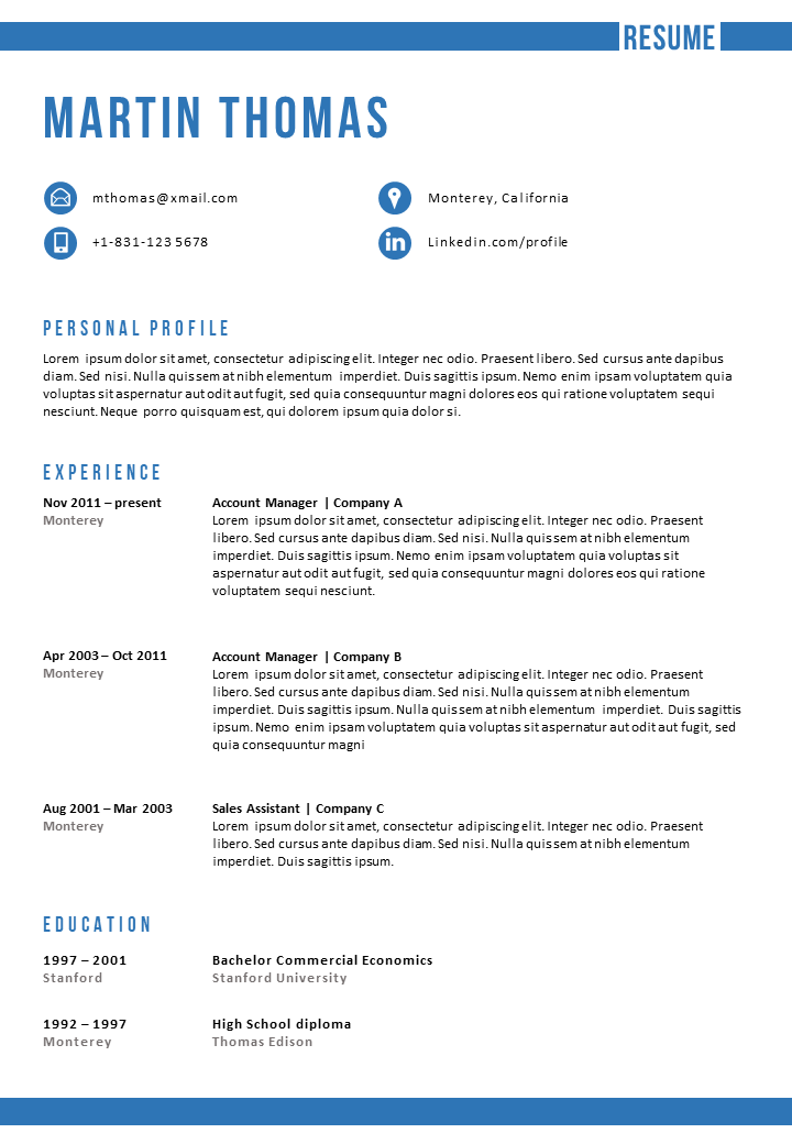 Stanford Resume Template 100 Free Resume Templates For Microsoft Word Stanford Resume Template 100 Free Resume Templates For Microsoft Word