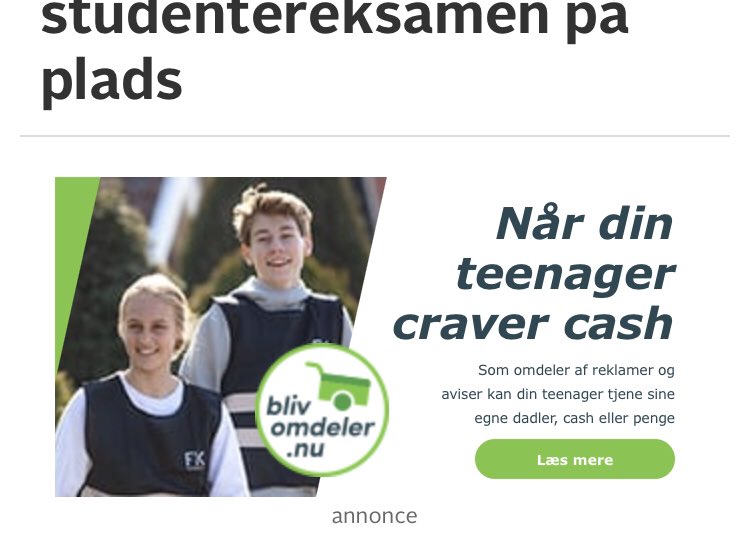 Når bureauet ikke er helt sikker på hvad de unge bruger af slang. Vi kører den ind med dadler, cash og penge 🙄