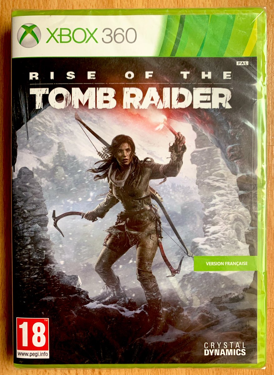 Rise of the Tomb Raider (Xbox 360, 2015) Annoncé comme une exclu Xbox One temporaire, la suite du reboot de 2013 était également sorti sur 360 en même temps, une jolie prouesse sur une console vieille de 10 ans !Cas rare de jeu sorti sur 360, One et PS4… et jamais sur PS3.