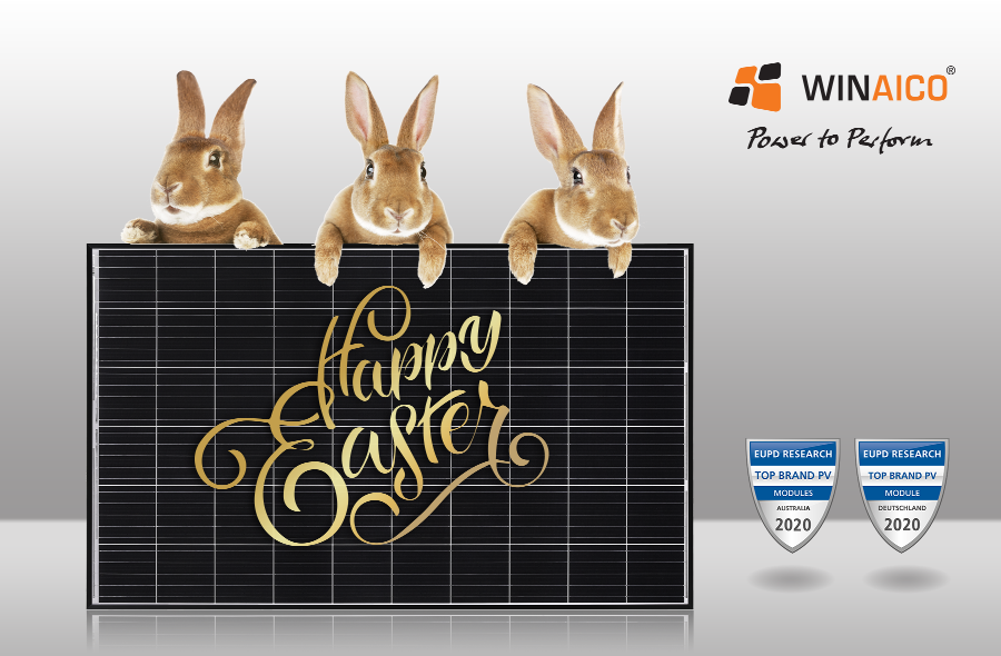 WINAICO_AUS's tweet photo. 🎉 Happy Easter from WINAICO Australia! - WINAICO Secures Top Brand award - WINAICO Negotiates discounts on WST-310M6 &amp; Enphase IQ7 Microinverters! - https://t.co/3KcbzjPCp3 https://t.co/RPUkw6NBPf