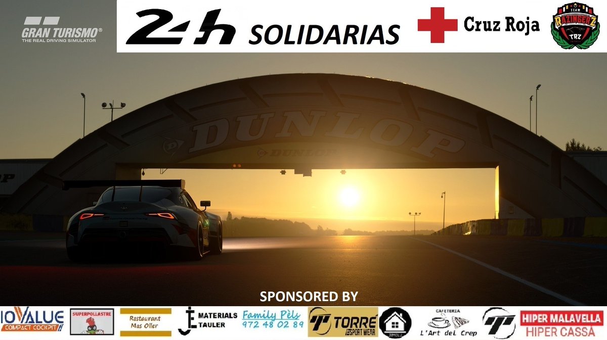 Ha llegado el gran dia! Hoy toca que la escuderia se vuelque en las #24HCOVID19TRZ! Evento junto a la gran comunidad simracer española en el cual aportaremos toda nuestra ayuda a <a href="/CruzRojaEsp/">Cruz Roja Española</a>! Unidos por una buena causa!

📺 YT: Team Razinger Z eSports
🕟 14:00h

#GoTRZ