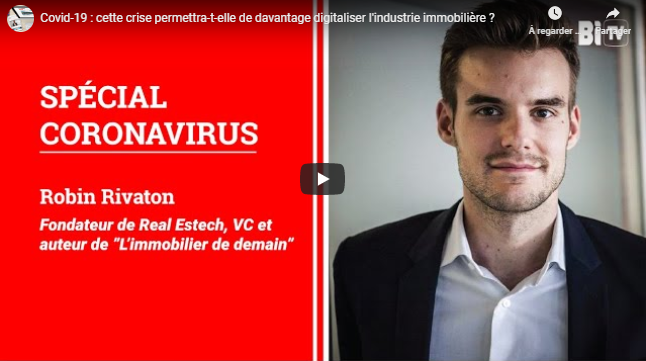 KarineMAHIEUX's tweet photo. [Vidéo] Covid-19 : cette crise permettra-t-elle de davantage digitaliser l'industrie immobilière ? 
➠ https://t.co/oPV0Sd76RP via @businessimmo @RobinRivaton 
#Immobilier #PropTech #Digitalisation #Dématérialisation https://t.co/jly61LaBVU