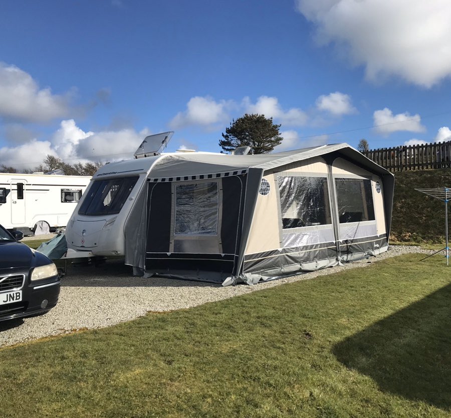 caravannery's tweet photo. Last Easter weekend we were slightly busy with a newborn baby. But in 2018 we were caravanning in St Ives 🌊💙 Still one of our all-time favourite trips. Can’t wait until we can get back on in the ‘van again! #StayAtHome https://t.co/OmoHKaEfc2