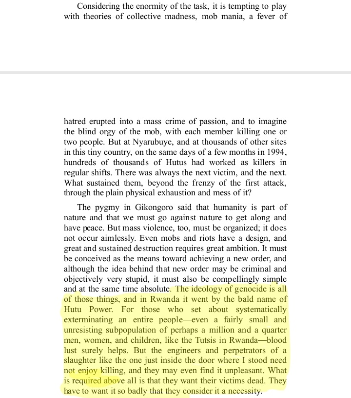 The purpose of dehumanizing propaganda is simple: the more a person's "less than human" nature is empashized, the less human they appear.And now the thought of killing them doesn't repulse you as much, does it? After all, they're only cockroaches that you need to get rid of...