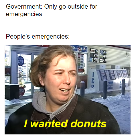 NairobiComedy's tweet photo. Let’s be serious, donuts are an essential food item. https://t.co/yhbQ43hoB1