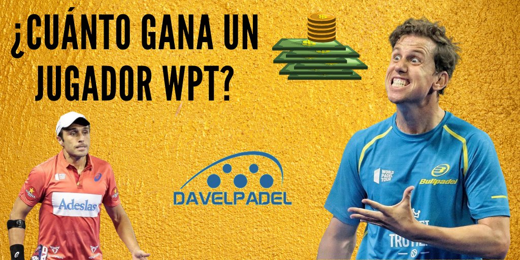 davelpadel's tweet photo. 💰 ¿Cuánto 💵 gana un jugador 🕵️🕵️‍♀️ World Padel Tour? 🎾
➡️Nueva Entrada en el Blog de Davelpadel✅ 
▶️ https://t.co/RqNYUlArnk 🔙
¡Feliz día #padeleros! 🥳 https://t.co/ltNSMzkNUS