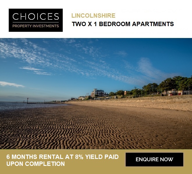 * EAST COAST INVESTMENT* 
2 x 1 bed apts, part of a larger hotel conversion.
* Gross rental yields apx 7.8%
* Purchase prices from £80,000
* Practical completion due May
* Seller to pay 6 months rent upon completion
ow.ly/DOGi50z8xU3 or call us on 01342 840050