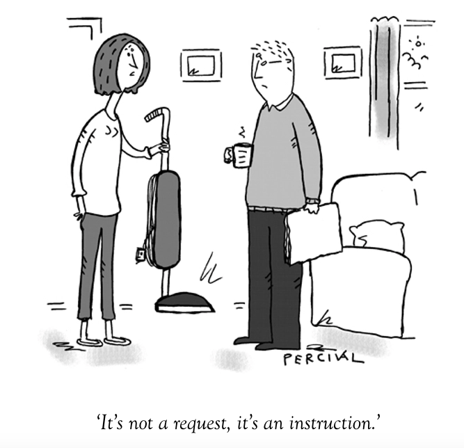 ‘It’s not a request, it’s an instruction.’