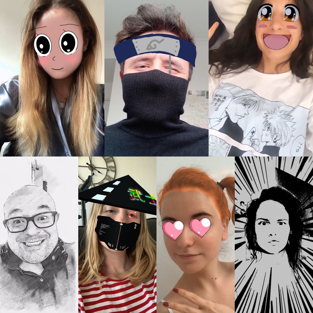 Promo de #Shanghai en mode usage ultime des filtres pour le defi #manga de cette semaine au #MBADMB!
 #ONALAPATATE #TEAMS #EFAPATHOME #RESTEZCHEZVOUS
