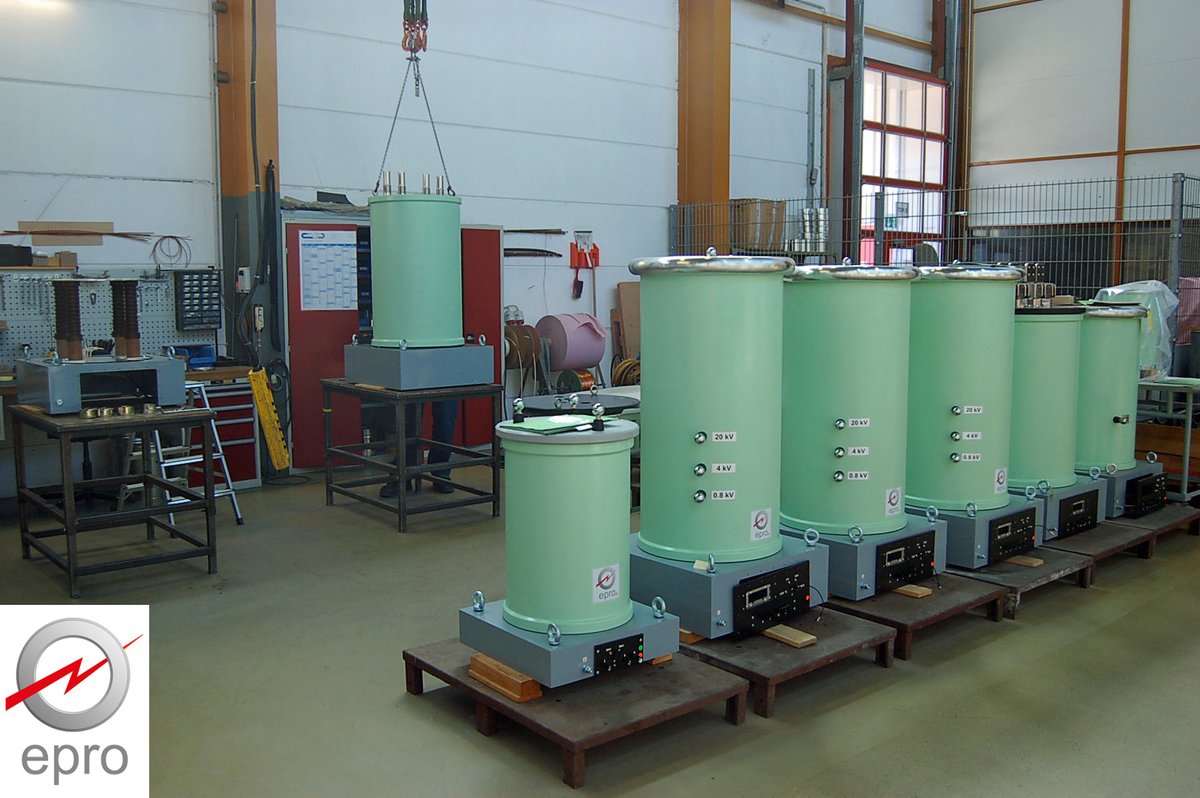 EproGmbh's tweet image. Ready for packaging:
NVOS 110, NVOD 30, NVOS 110s &amp;amp; NCO 100s.
 #highstandardsinhighvoltage #standardvoltagetransformer #standardccurrenttransformer #testbayequipment #epro