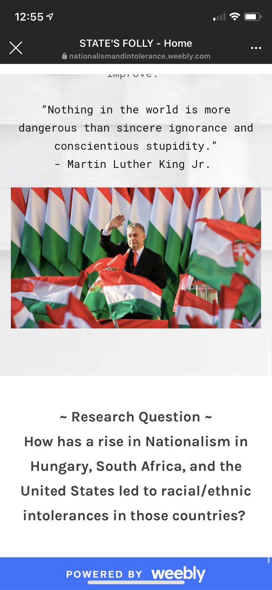 fpyouthcollab's tweet photo. Go check out @ ideologicalmayhem20 on Instagram by @professionnerd - this senior project focuses on “The Connection Between Nationalism and Intolerance” and encourages a global-political discussion and bipartisan debate - which we love to see! #bipartisan #nationalism #fpyc https://t.co/nzOAP3HMHG