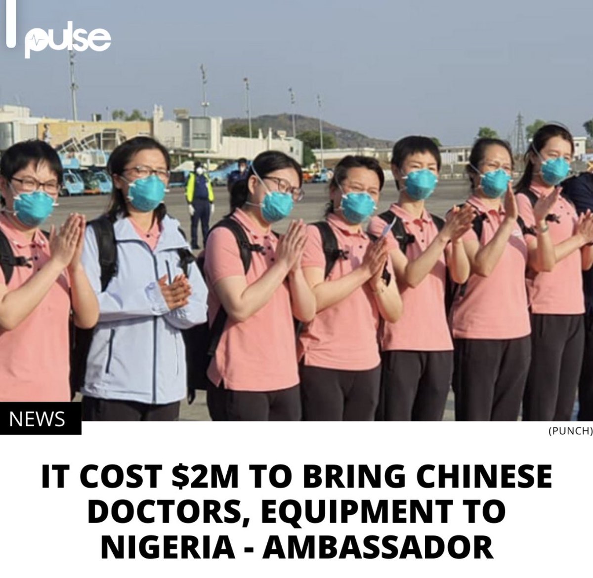 It is official. We don’t have a Govt worthy of being called one. In their rabid bid to loot at the expense of an impoverished people besieged by the pandemic they went along to import ChineseDoctors while Nigerians are being humiliated in China. Our Govt is worse than a plague!