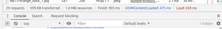 MagentoNinja's tweet photo. This is the best Magento 2 frontend improvement I've seen in a very very long time! @krzksz awesome work on this https://t.co/woK9h2vPzR
If you haven't tried it yet, make sure you give it a go! 
Just look at number of total requests on a product page, luma sample data, #magento https://t.co/UBIMePA8S6
