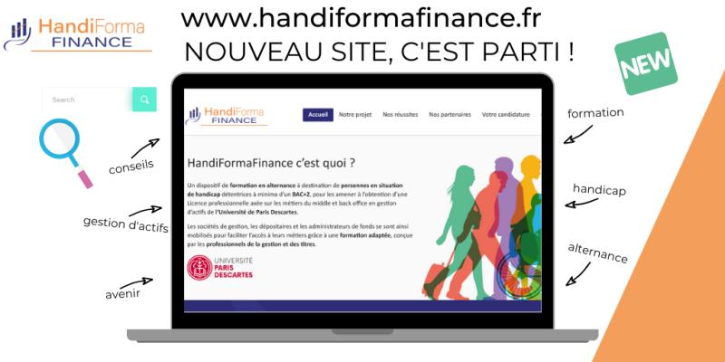 OstrumAM's tweet image. Découvrez le nouveau site de HandiFormaFinance, une initiative @AFG_France soutenue par @Agefiph_. Fiers de contribuer activement à faciliter l’accès des personnes en situation de #handicap et en reconversion professionnelle aux métiers de la #finance → buff.ly/3aTvSje
