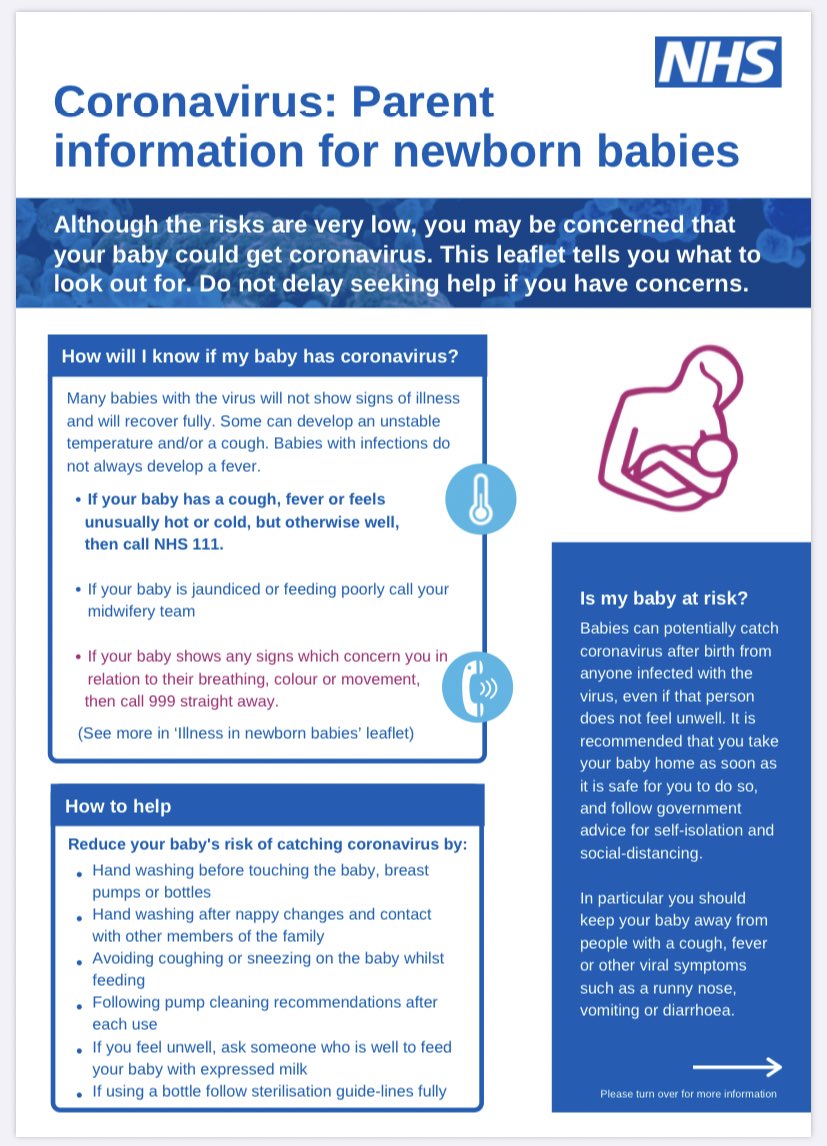 babylifeline's tweet photo. Coronavirus information for parents of newborn babies from @NHSuk. 

Link to access: https://t.co/a5Hcq5akYG https://t.co/u9XIIwLgJu