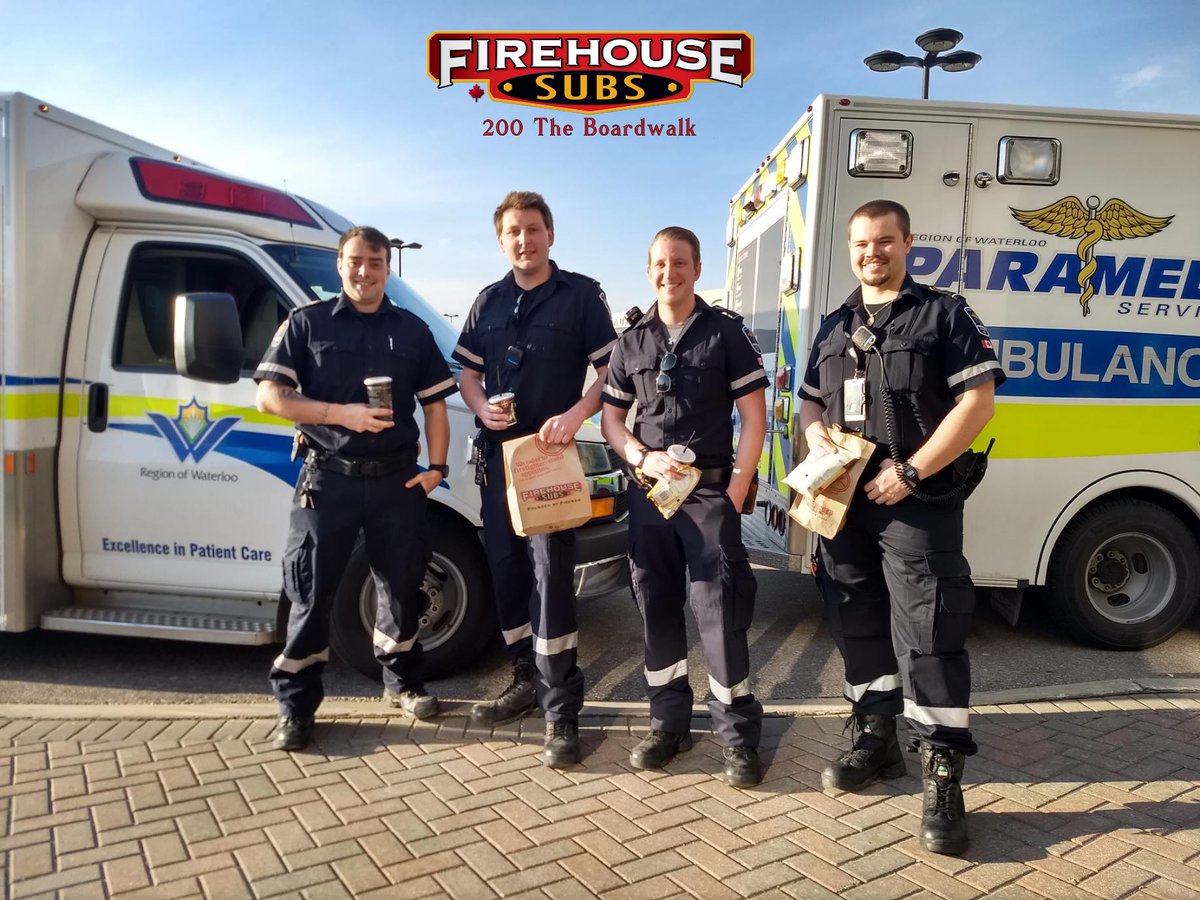 Thank you to the front line hospital staff &amp; first responders 4 everything u do. It is with a happy heart we gave out 719 box lunches today (Ldn-Waterloo) to help the people that keep us safe every day. <a href="/MLPS911/">ML Paramedic Service</a> <a href="/LdnOntFire/">London Fire Department</a> @stegh_cares #ldnont #StThomas #Kitchener <a href="/ROWParamedics/">Region of Waterloo Paramedic Services</a>