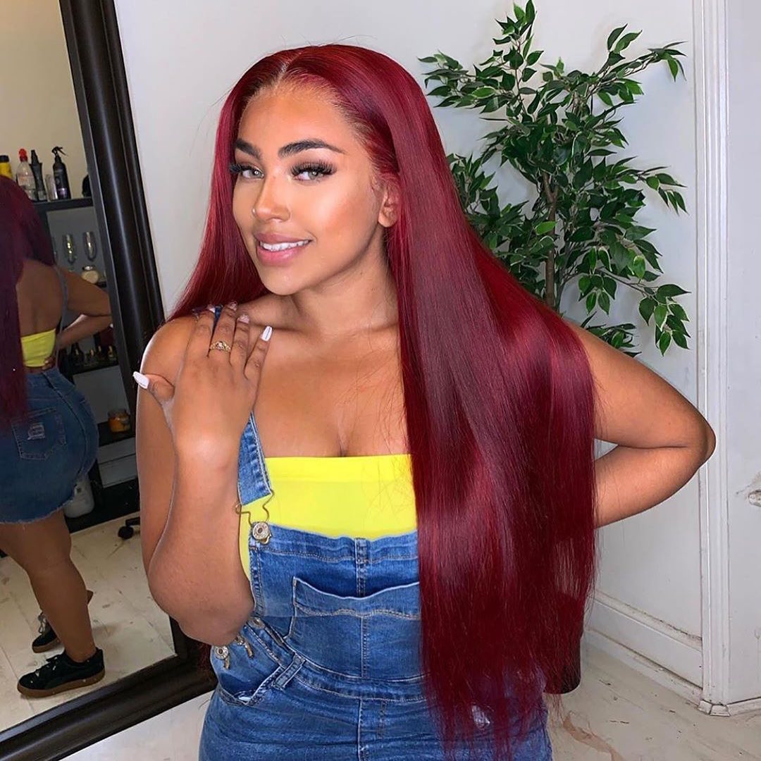 Sowigs_'s tweet image. Y'all couldn't go wrong with burgundy straight 🙌🏾

#hairstyles #hair #HairGoddess #haircolor #burgundy #hairlove