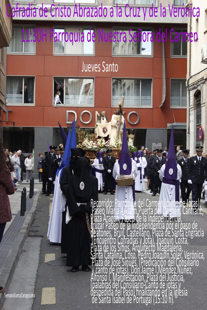 SemanasantaZar's tweet photo. 11:30H Parroquia de Nuestra Señora del Carmen
Cofradía de Cristo Abrazado a la Cruz y de la Verónica os dejo video del año pasado y recorrido:
https://t.co/KDgvUg40hh
@CofraVeronica https://t.co/JryNF7Jrqh