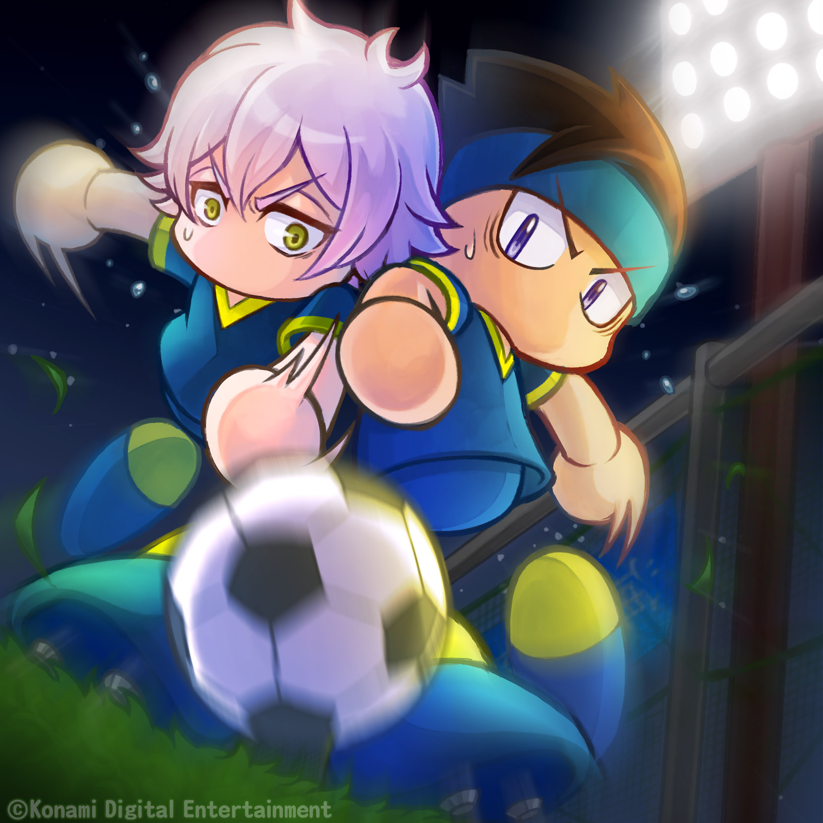 Twitter 上的 実況パワフルサッカー パワサカ 公式 パワサカ制作チームから イラストが届いたでやんす 海皇山サクセスでの名場面を完全再現で やんす 互いの意地と意地 哲学と信念をぶつけあう 絶対に負けられない一幕でやんすね それを見届けるのはみんなと