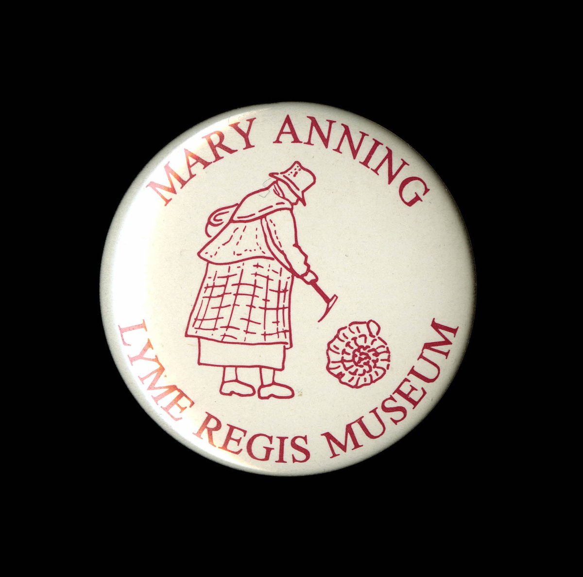 Object number four is this badge of Mary Anning from  @LymeRegisMuseum – “the kind of thing that any one of us might have owned, that will become the history of the future”. Find out why a modest object means so much to Mary:  http://ow.ly/J82b30qwn4a 
