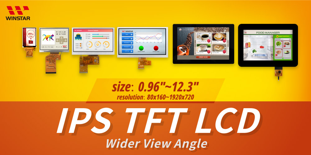 WinstarDisplay's tweet photo. Check Winstar's #IPSTFT LCD https://t.co/gJIf3ebHpq with high brightness, pcap or RTP #touchpanel option! #TFTLCD #tftdisplay #DisplayTechnology #IndustrialDisplay #Displaysolution https://t.co/fE6gWkEoRS