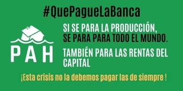 Aquesta crisi, #QueLaPagueLaBanca, que tornin el 65 mil milions nostres.