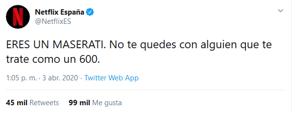 RocaSalvatella Twitter પર: "El viernes pasado fuimos protagonistas de uno de los tweets más virales de las últimas semanas. Con motivo del estreno de la Casa de Papel, Netflix publicó el siguiente