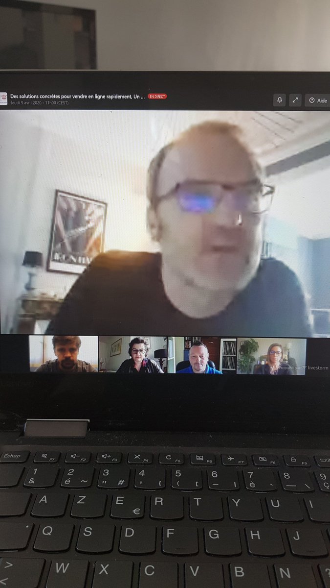 rocachristophe's tweet photo. C'est parti pour le webinar dédié aux solutions concrètes pour vendre en ligne #transnumhdf #cci #cma #hdf #numericien #digitalisation #veille
@VincentGorczak @CFlersCmaHdF https://t.co/u5YVTkovV1
