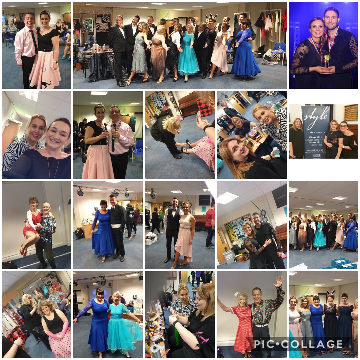 StyleHandB's tweet photo. 💃 KEEP DANCING 💃 

Our team supported the Hospice of St Francis strictly night in 2019.
What we wouldn’t all give now for some glitter, sparkle and dancing now.

Which type of dancing is your fave?? https://t.co/eihdxBdvKZ