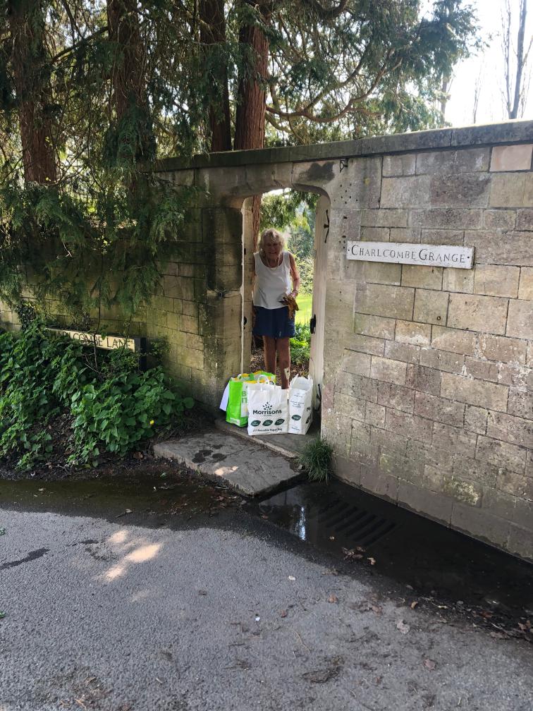 So proud of our #furloughed staff who are supporting #community hubs and #volunteering in many ways. Here's Jasmine who is part of the support group established by <a href="/LarkPharm/">Larkhall Pharmacy</a> in #Bath. Without a doubt a #localhero