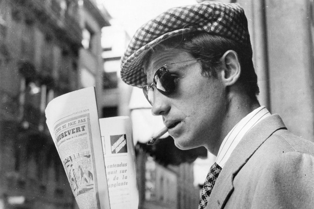 Happy birthday to a French New Wave icon, Jean-Paul Belmondo 