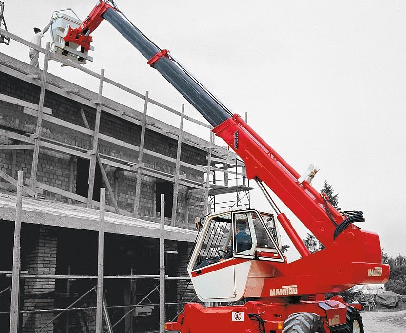 #throwbackthursday An old Manitou MRT model - who else has an old Manitou? Send it to us! 😊