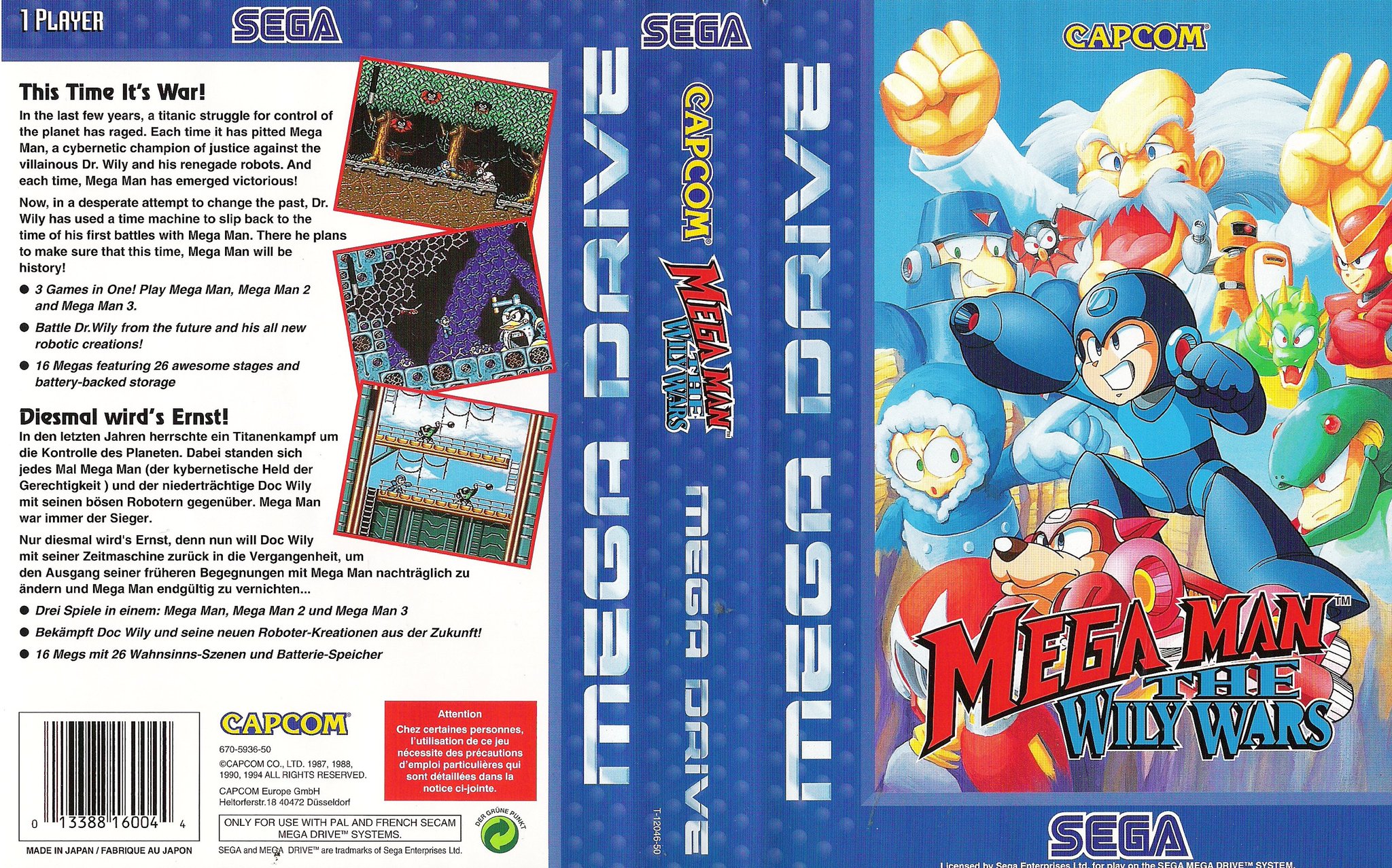 retro bit mega man wily wars