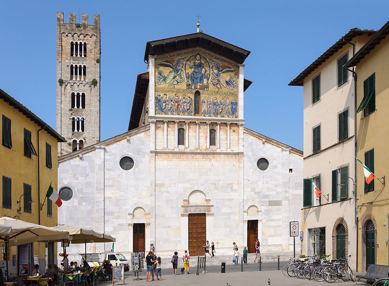 3. Walk to Lucca where dad dies. Bury him at Church of St Frigidian.