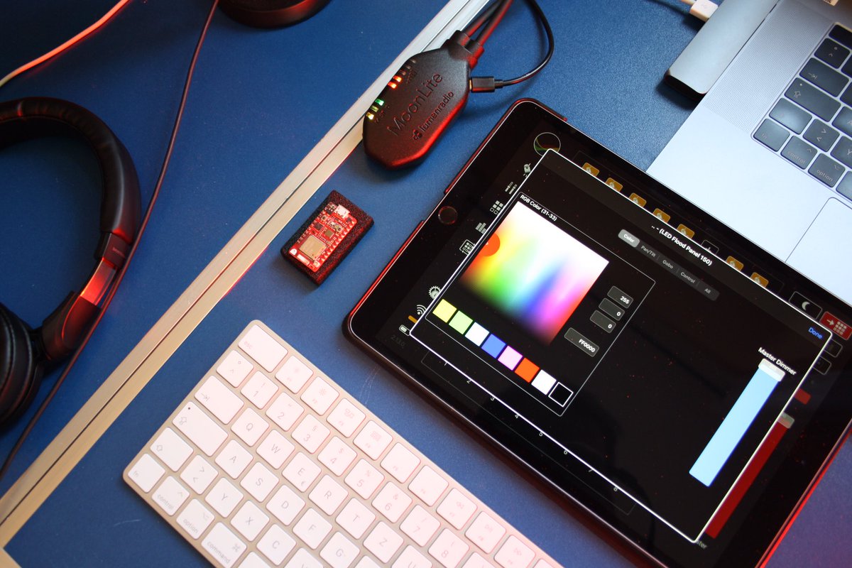 StageLight_App's tweet photo. MoonLite & TimoTwo integration is going well.
Coming soon.
.
#StageLightingOnMobile #stagelighting #stagelightapp #lightingcontrol #ipad #artnet #artnetdmx #dmx512 #midi #abletonlink #clocksync #crmx #moonlite #lumenradio https://t.co/gSnySoDSAK