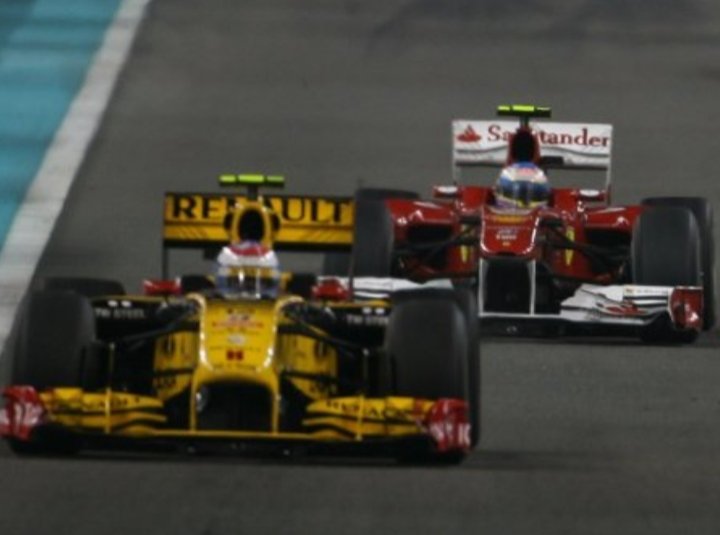 Abu Dhabi 2010. Fernado Alonso, driving an absolute dog of a Ferrari, was somehow ahead of Sebastian Vettel in the standings going into the last race. However during the race that cunt Petrov did everything he could to hold Alonso back and was successful. Vettel won by 4 points.
