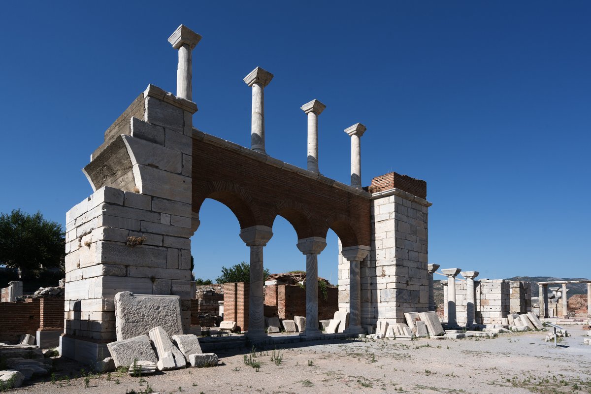 8. Chios -> Ephesos to see the Seven Sleepers & then walk to the Tomb of St John the Evangelist.