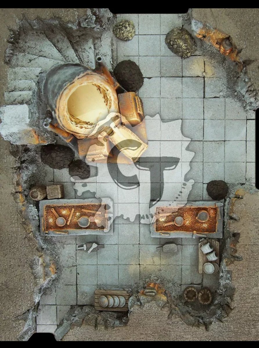 CustomTerrain's tweet image. Bored at home? I have a number of high detail dungeon maps &amp;amp; terrain sets that you can print out at home and use in your games! I am currently working on a number of new designs, so stay tuned! #dnd5e #dungeonsanddragons #dungeonmaster #pathfinderrpg #pathfinder #dnd #warmongers