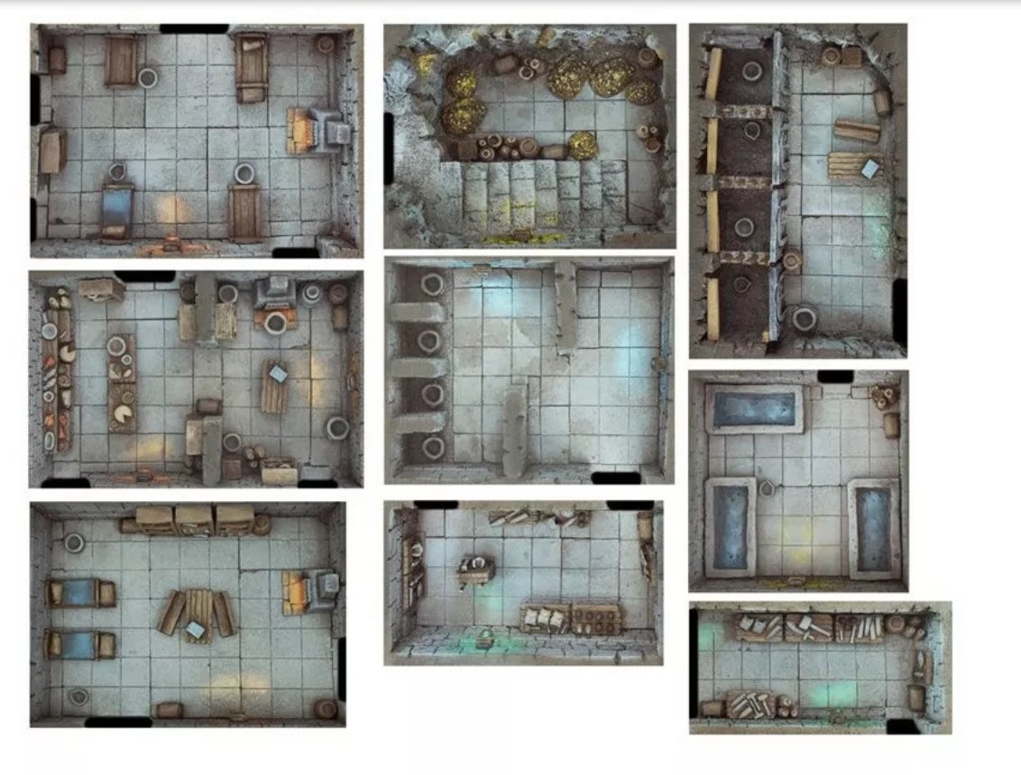 CustomTerrain's tweet image. Bored at home? I have a number of high detail dungeon maps &amp;amp; terrain sets that you can print out at home and use in your games! I am currently working on a number of new designs, so stay tuned! #dnd5e #dungeonsanddragons #dungeonmaster #pathfinderrpg #pathfinder #dnd #warmongers