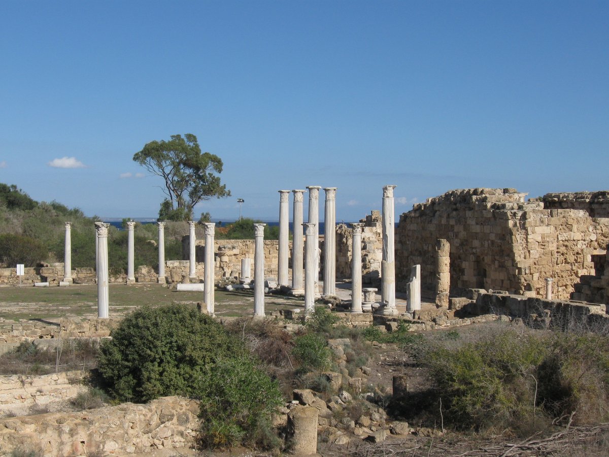 9. Sail to Miletus to have a natter with two wonderful Stylites. Get them to pray with you. Then sail on to Salamis (Cyprus), where the body of St Epiphanius of Salamis rests.