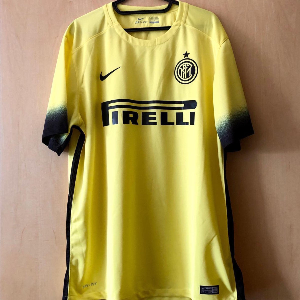 . @InterThird Kit, 2015/16NikeI barely remember Inter wearing this third kit that season, which was all in all rather forgettable. Inter was going through a difficult period, which made this shirt a good fit in a sense #FootballShirtCollection  #HomeShirt