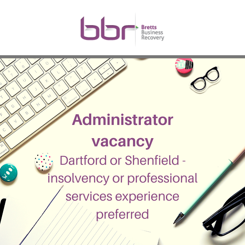 BrettsBR's tweet photo. Do you have experience in insolvency administration? Come and work with us in our offices in Dartford, Kent or Shenfield, Essex. Call Isobel Brett on 01474 532862 #jobsessex #jobskent #administrators https://t.co/nl9SKaDx4r https://t.co/hm1Geo0urA