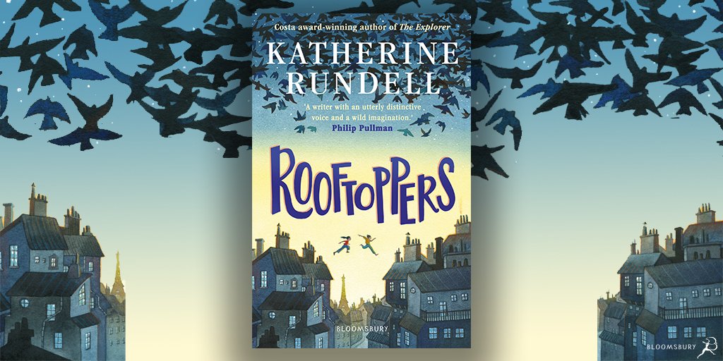 MrEPrimary's tweet image. COVER REVEAL&amp;amp;BOOK GIVEAWAY!📚
#Rooftoppers #KatherineRundell 
Illustrator @maharelillo

Delighted to reveal the beautiful cover for the new edition of Rooftoppers, published by @KidsBloomsbury. Out 28/5.

Pre-order your copy here: bit.ly/3e4AViH

RT to win 1 of 3 copies.